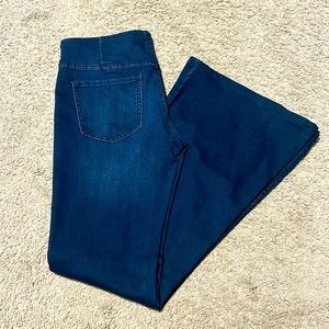 Free People Wide Leg Flare Jeans